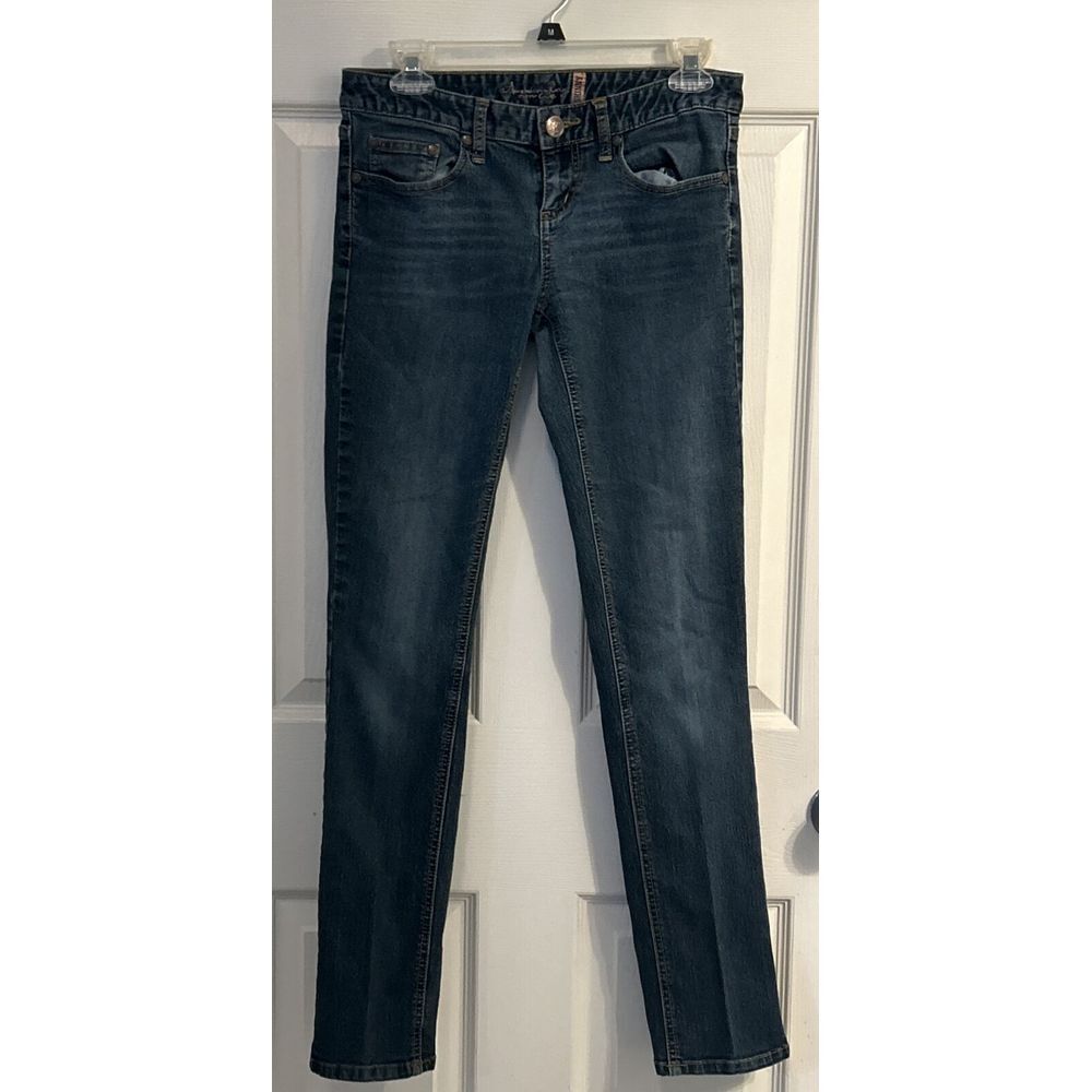 American Rag Skinny Low Rise Jeans Size 5R Juniors Y2K